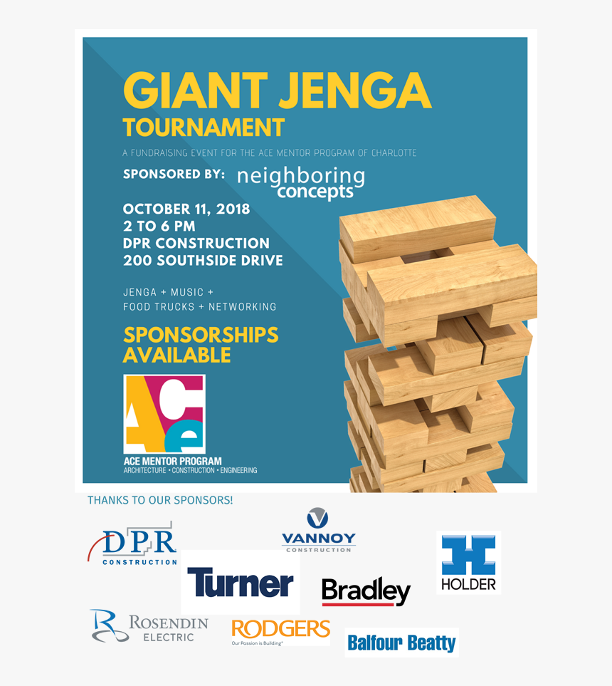 Jenga Square Social Media-3[2] - Dpr Construction, HD Png Download