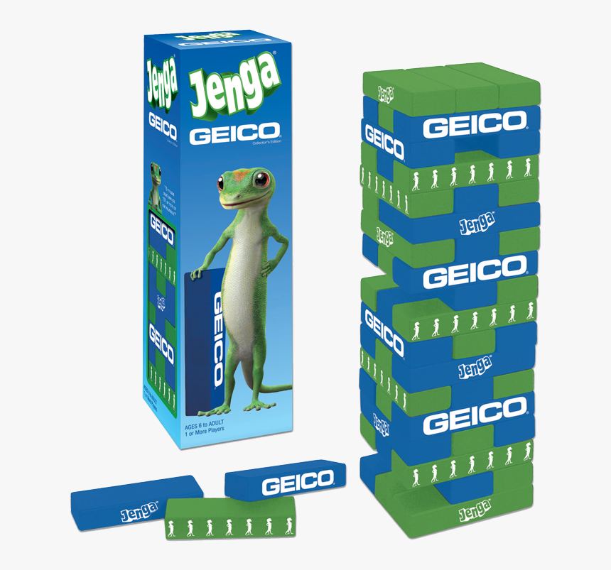 Geico Jenga, HD Png Download