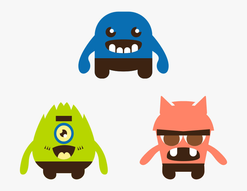 Monsters - Cartoon, HD Png Download