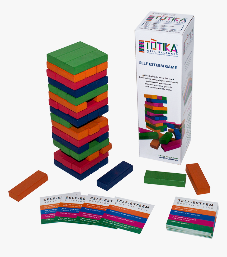Totika Self Esteem Game W/self Esteem Cards 

 
 Data, HD Png Download