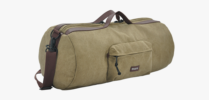 Canvas Large Duffel Shoulder Bag - Messenger Bag, HD Png Download