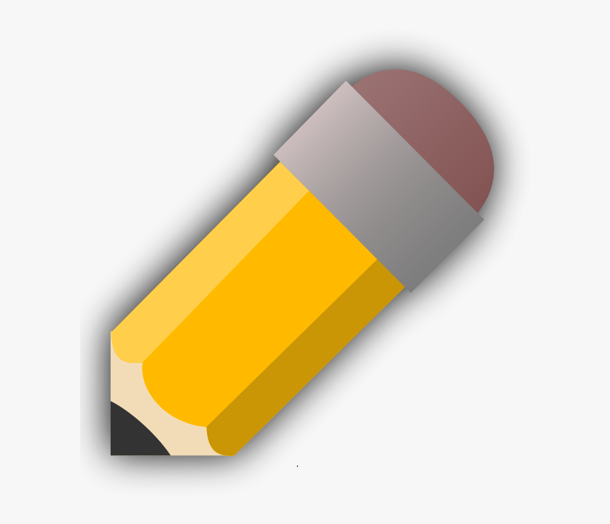 Pencil Or Lapiz Clipart, Vector Clip Art Online, Royalty - Lapiz Clipart, HD Png Download