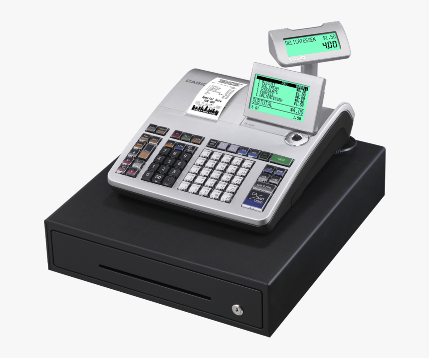 Casio Se-s400m - Cash Register Casio Se S400, HD Png Download