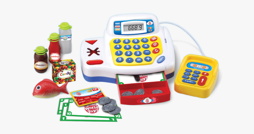 Cash Register Toy Png, Transparent Png