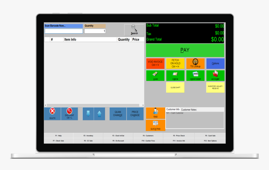 Cash Register Express Free Download - Cash Register Express, HD Png Download