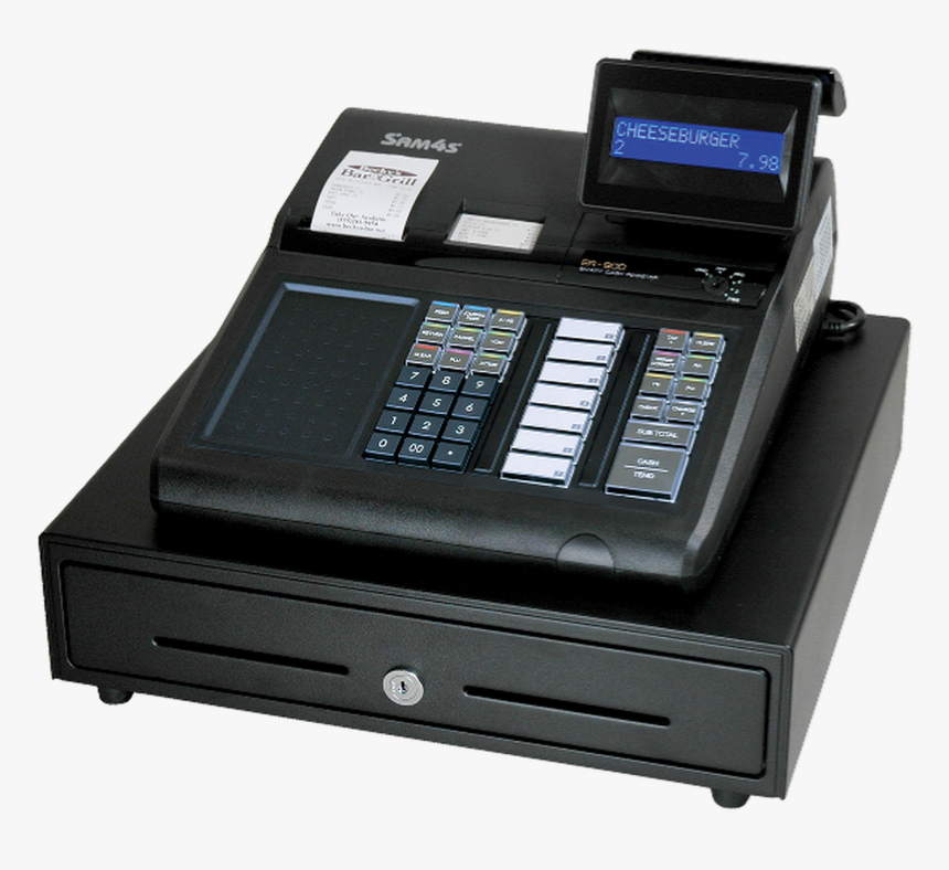 Sam4s Cash Register Er 900, HD Png Download