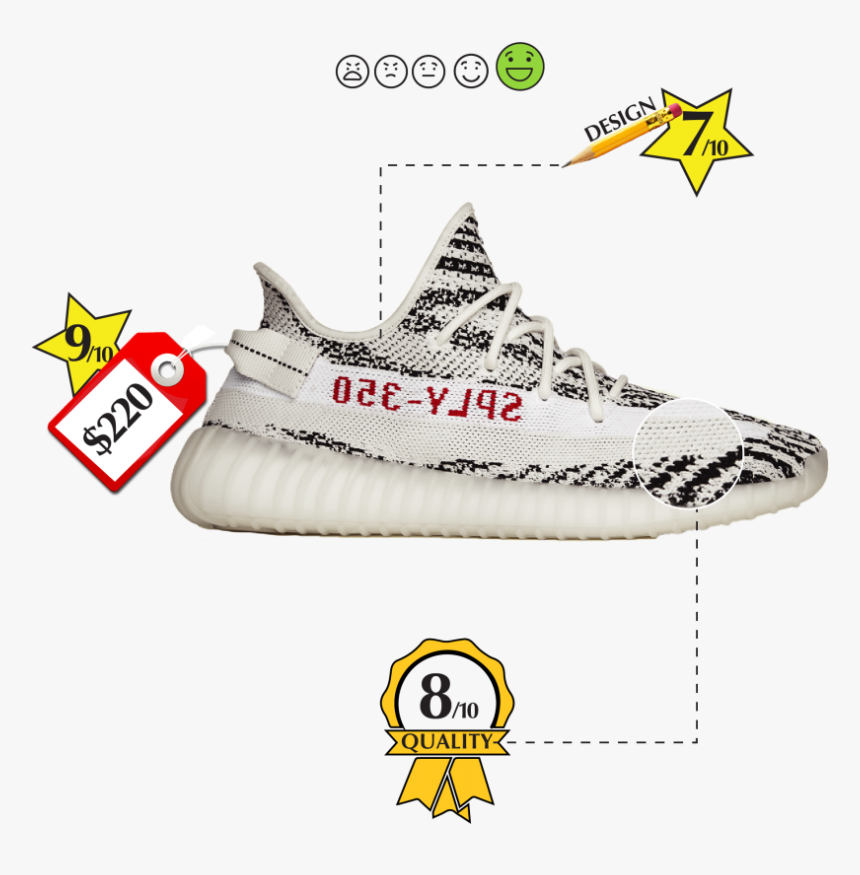 Top 5 Yeezy Boost - Kanye West Adidas Collaboration, HD Png Download