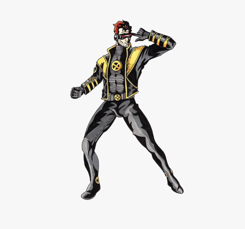 X Men Ciclope A Lapiz - Cyclops Png Transparent X Men, Png Download