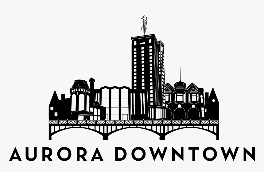 Aurora Il City Skyline, HD Png Download