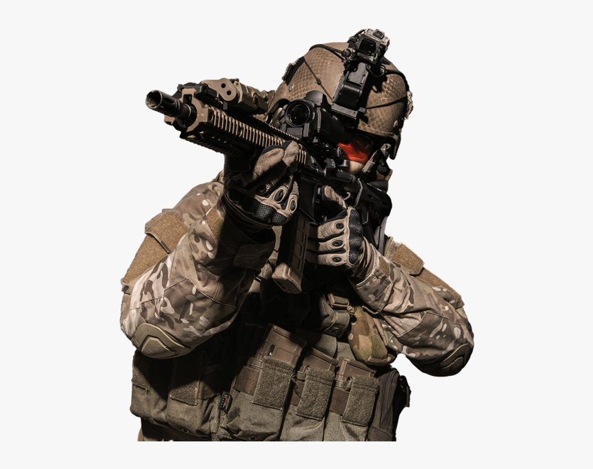 Night Vision Soldier Png, Transparent Png