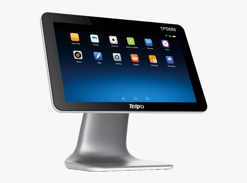 Easy To Use Single Screen Cash Register Machine - Desktop Computer, HD Png Download