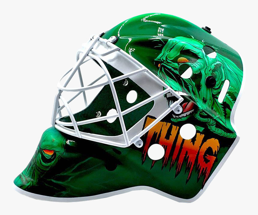 Goaltender Mask - Goalie Mask Decals Avengers, HD Png Download