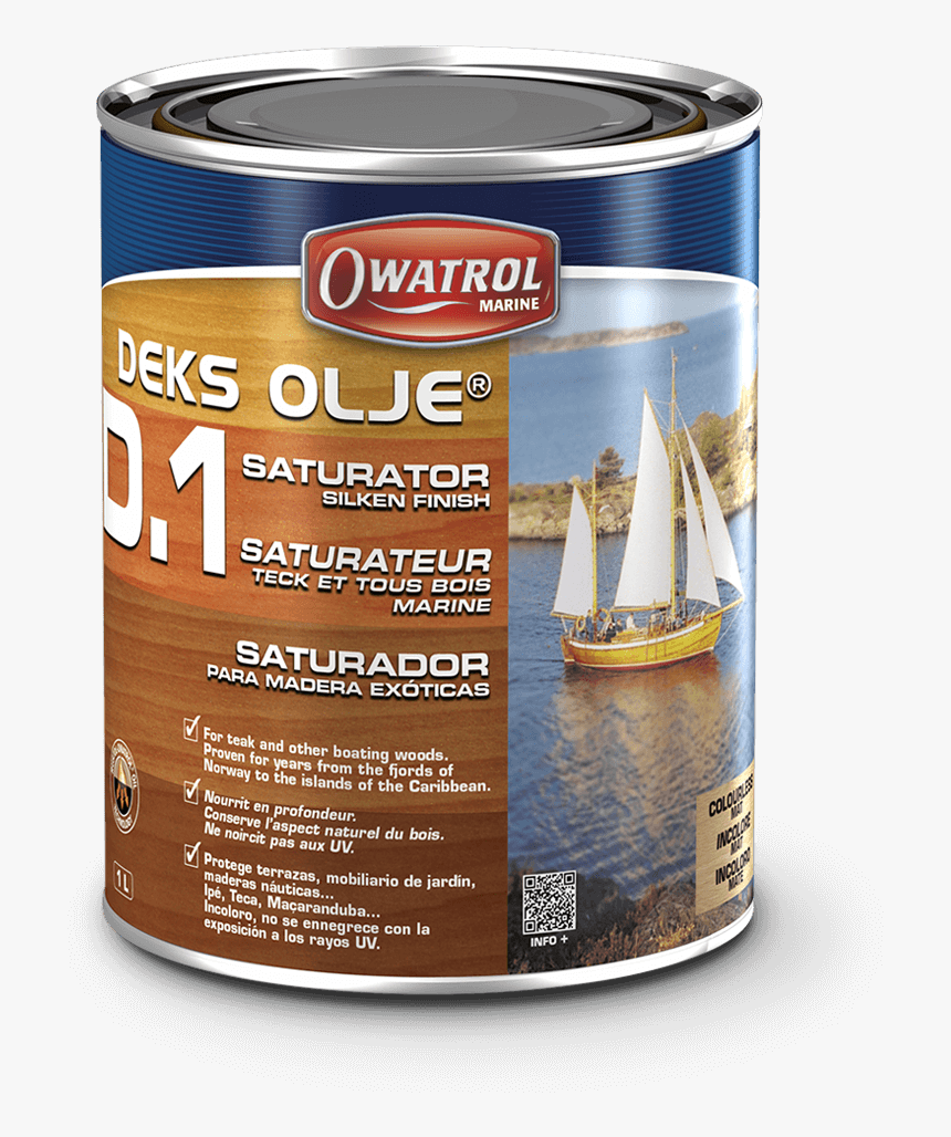 Deks Olje D1 Saturating Hardwood Oil - Owatrol D2, HD Png Download