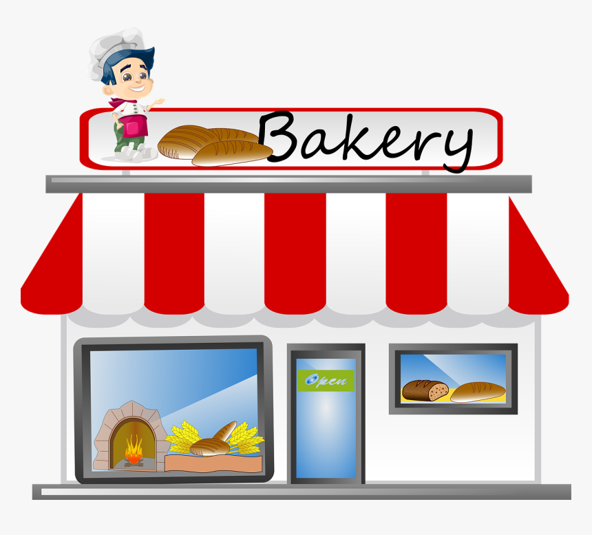 Bakery, Bread, Shop, Cook - Bakery Shop Bakery Clipart Transparent, HD Png Download
