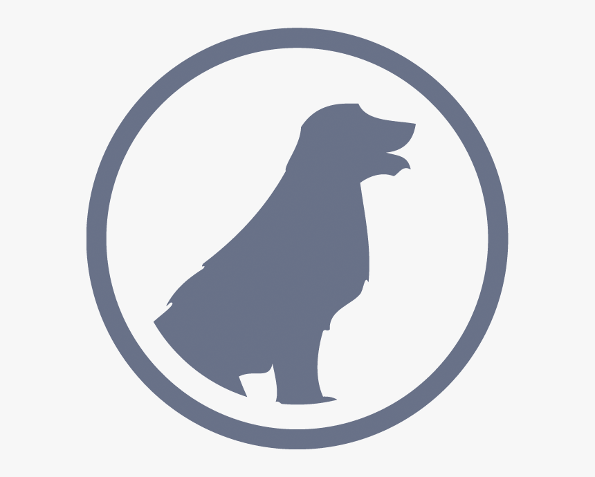 Dog House Sign Granite - Silhouette, HD Png Download