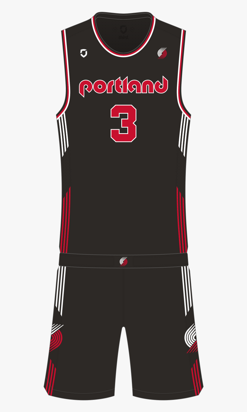 portland trail blazers away jersey