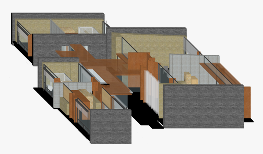 Driftwood Isometric Mb Architecture, HD Png Download
