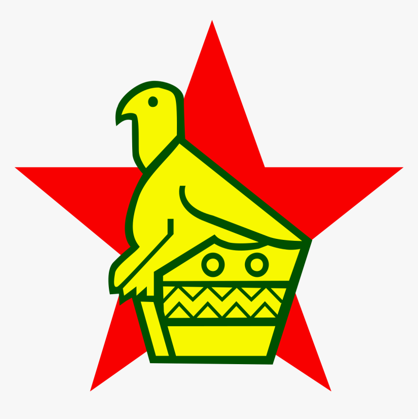 Zimbabwe Bird And Star, HD Png Download