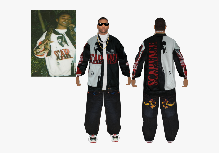 Or Http - //www - Upload - Ee/image/3499693/scar Oyoayo - Lsrp Scarface, HD Png Download