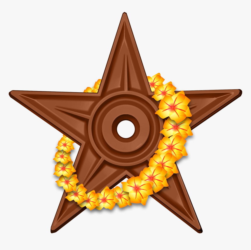 Wiki Lei Barnstar Hires - Religion Logos In One, HD Png Download