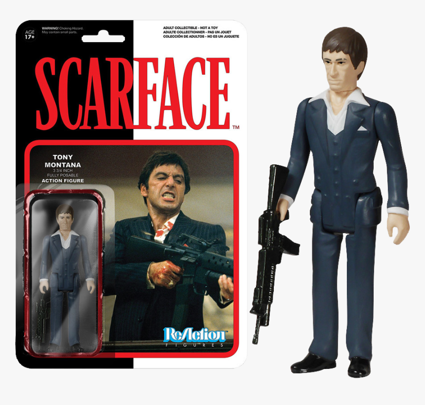 Tony Montana Reaction Figures, HD Png Download