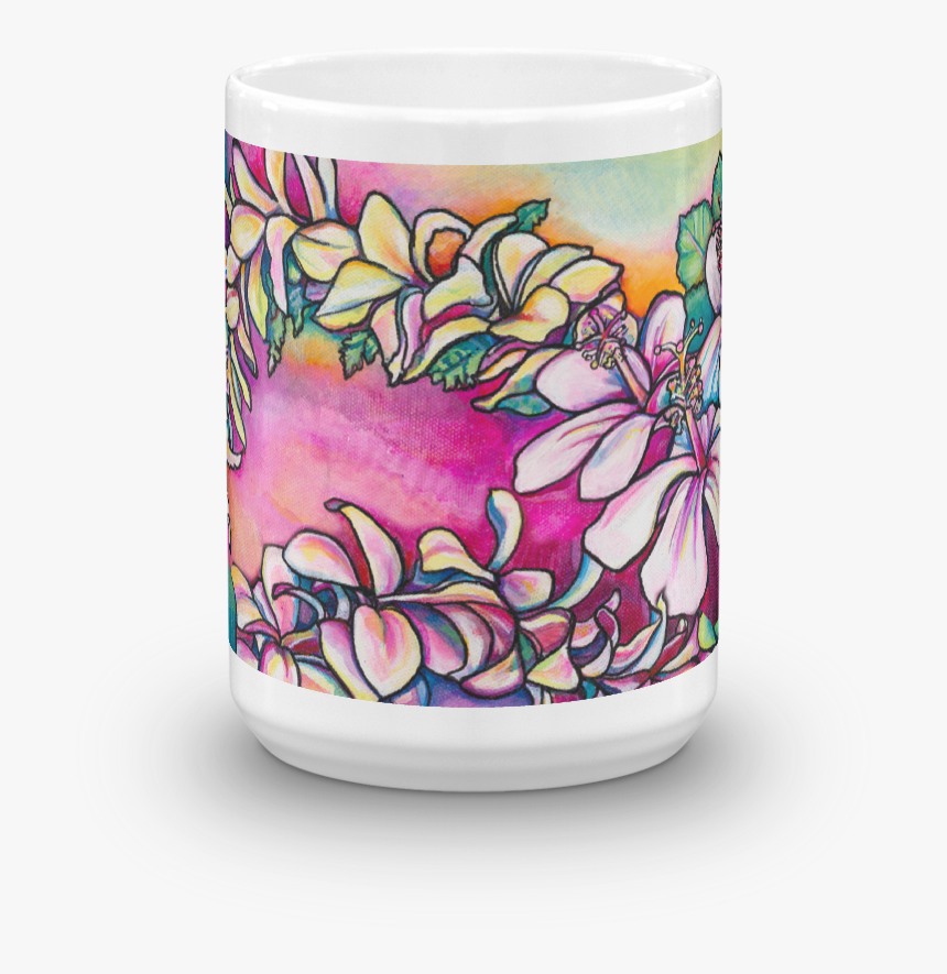 New-“na Lei” 15 Oz Art Mug - Mug, HD Png Download