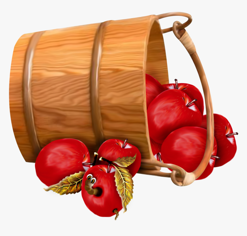 With Apples Transparent Applecart - Png Transparent Tubes Fleurs Png, Png Download