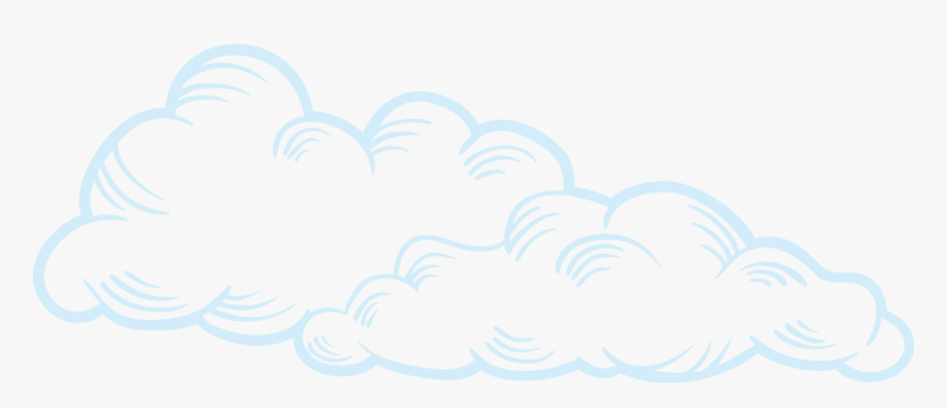 Outline Cloud - Illustration, HD Png Download