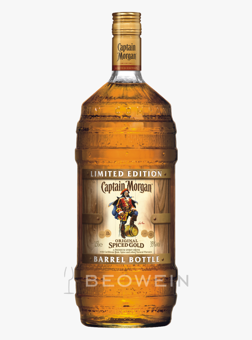 Captain Morgan 1 5 Liter, HD Png Download