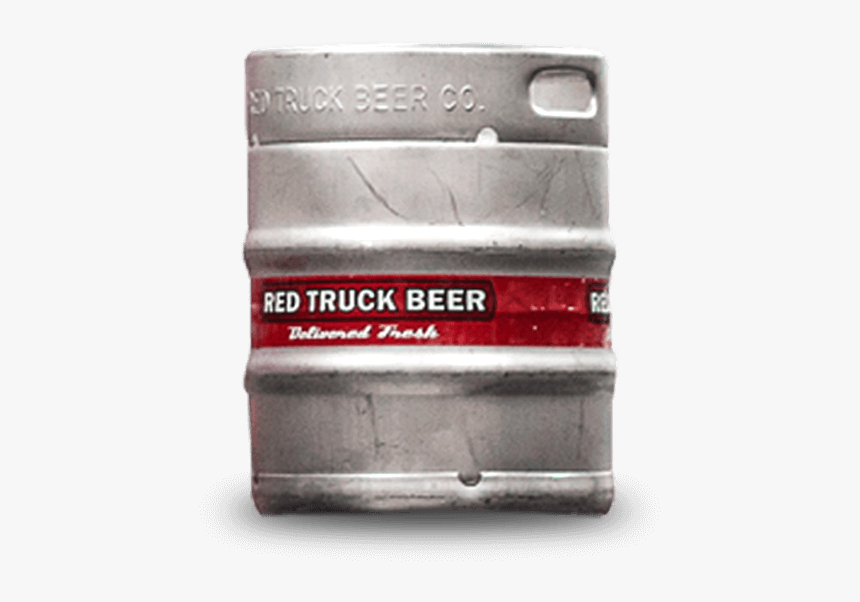 Red Truck Beer Keg - Leather, HD Png Download