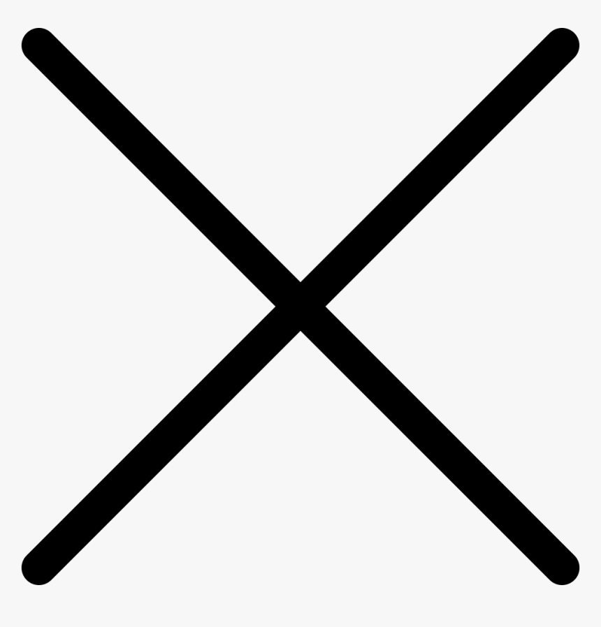 Close Button , Png Download - Cross Icon Svg, Transparent Png