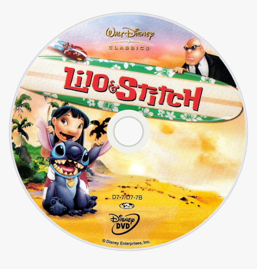 Image Id - - Lilo And Stitch Dvd Disc, HD Png Download