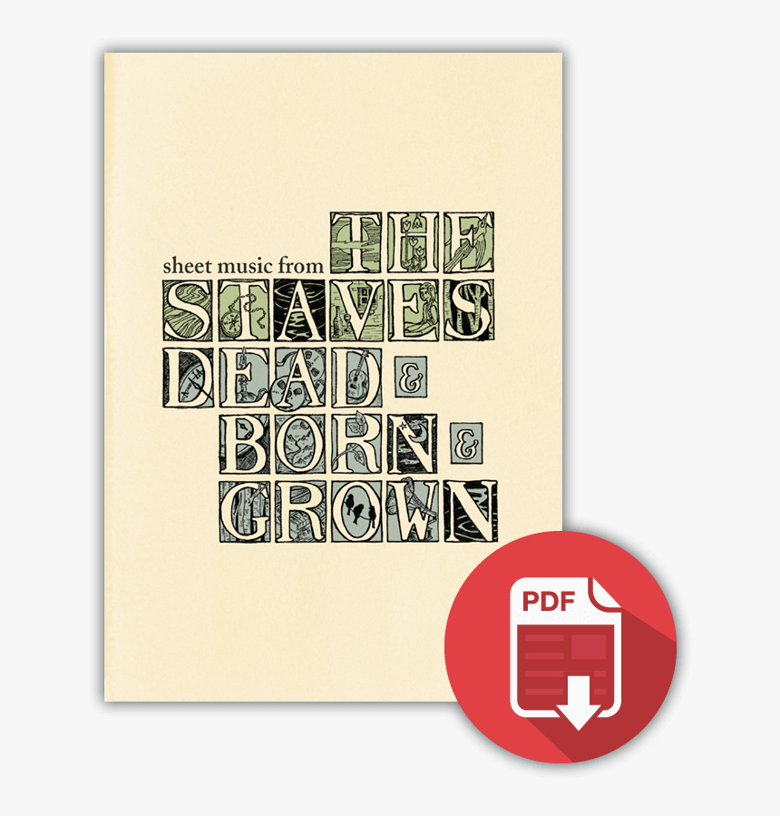 Sheet Music Download - Staves Dead And Born And Grown, HD Png Download