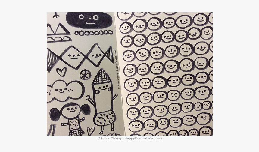 Inky Sketchbook Page © Flora Chang, HD Png Download
