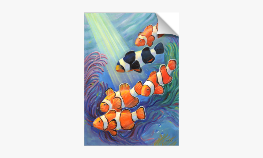Clownfish Paradise - Clownfish Art, HD Png Download