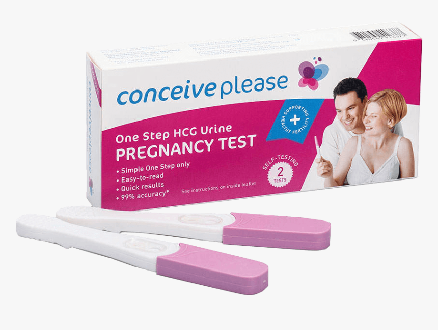 Conceiveplease™ One Step Hcg Urine Pregnancy Test - Conceive Pregnancy Test, HD Png Download
