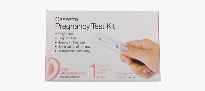 Avo Diagnostics Cassette Pregnancy Test Kit Malaysia - Diagnosis Of Pregnancy Kit, HD Png Download