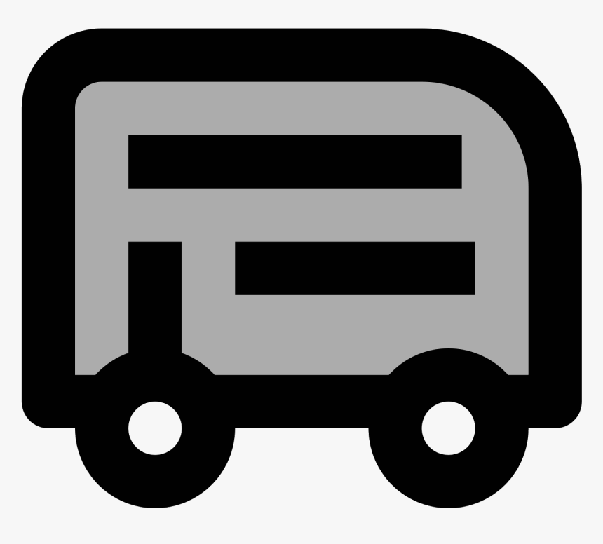 Double Decker Bus Icon Clipart , Png Download, Transparent Png