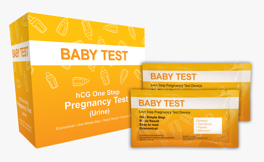 Image - Baby Pregnancy Test Deluxe Plate, HD Png Download