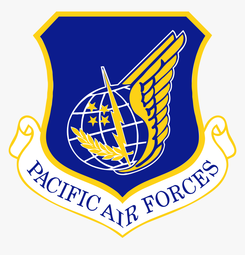 Transparent Us Air Force Logo Png - Pacific Air Forces Logo, Png Download