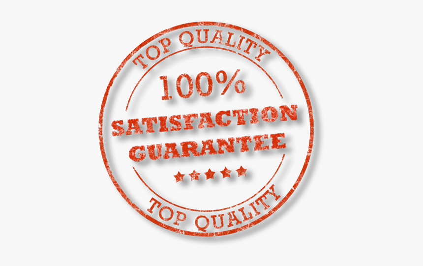 Satisfaction-guarantee - Circle, HD Png Download