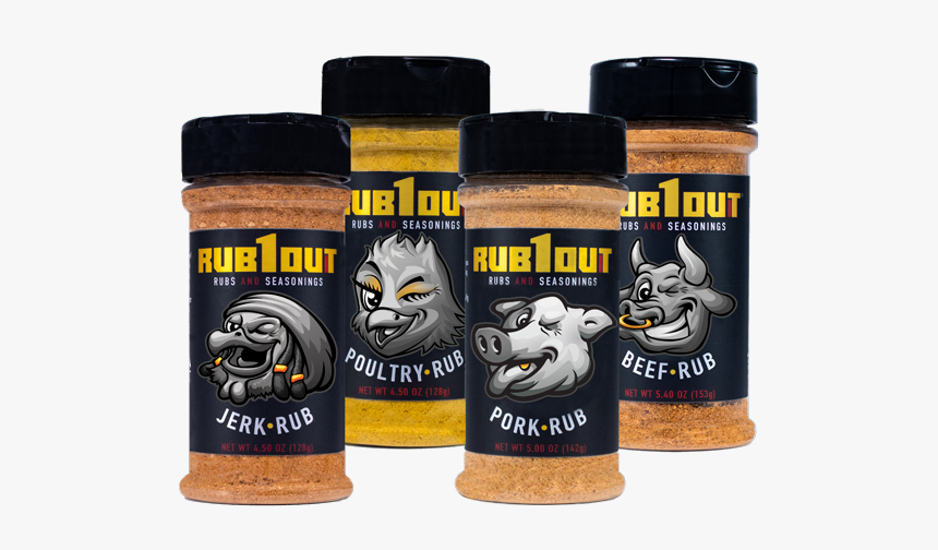 Rub1out - Products Staggered - Transparent Background - Goat, HD Png Download