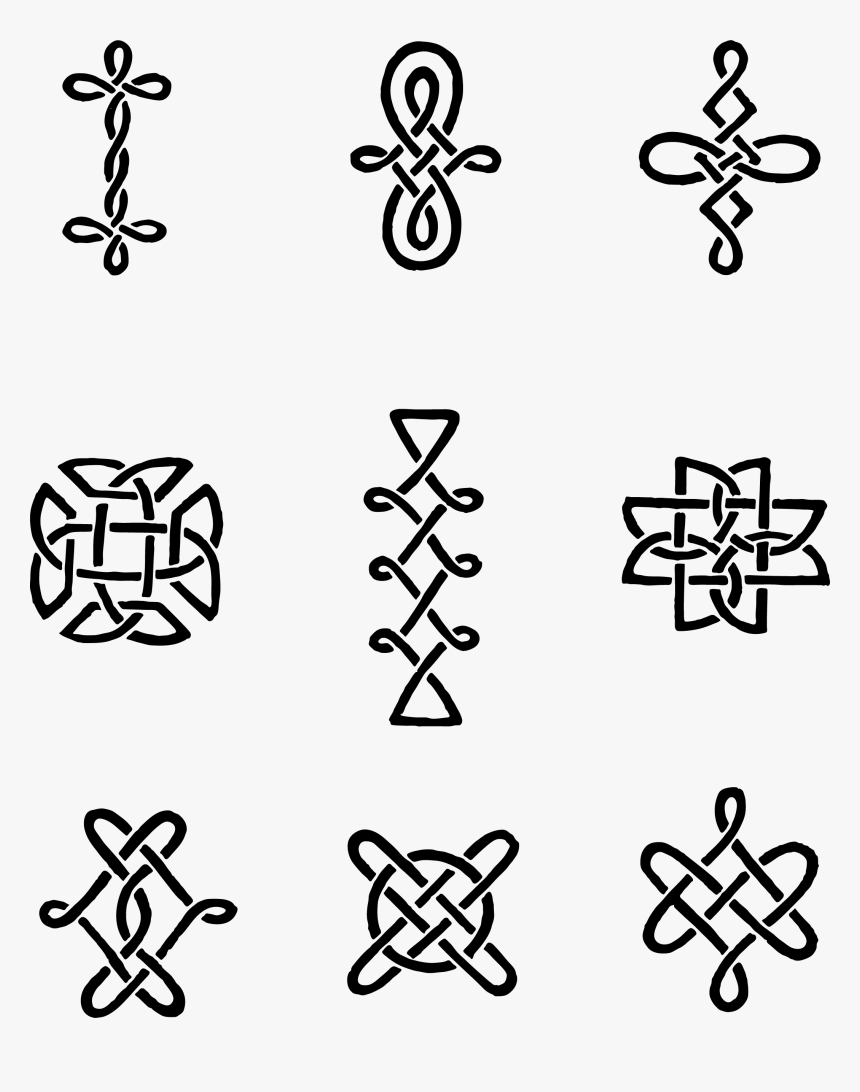 Celtic Flourish Vectors Free, HD Png Download