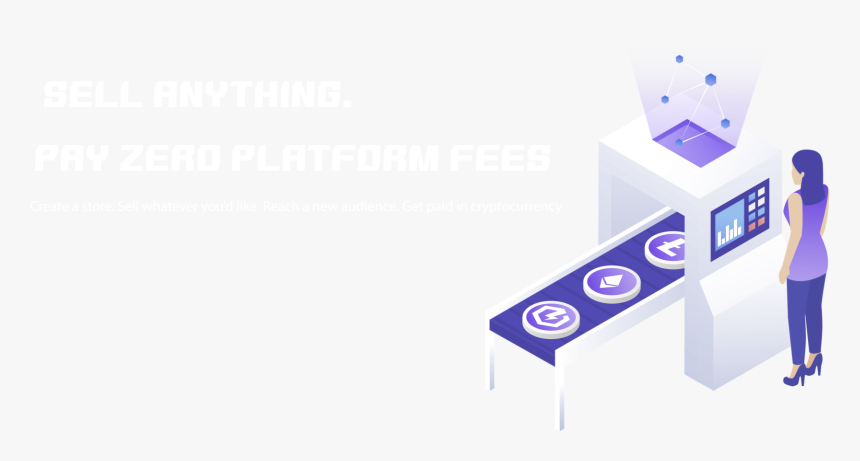 Electrumdark Decentralised Marketplace Built On Eth - Traffic Sign, HD Png Download