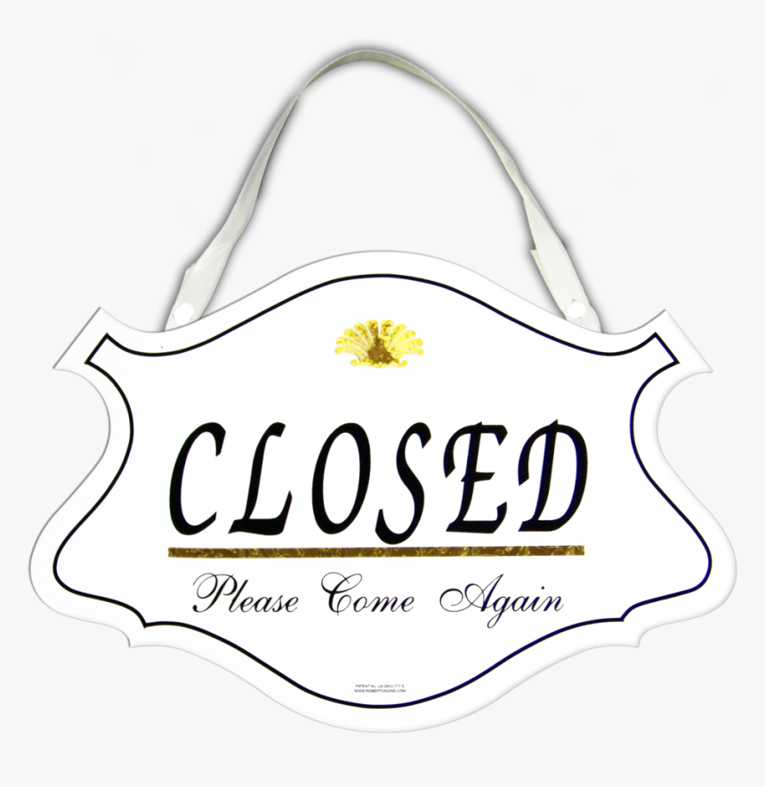 New Closed Sign - Handbag, HD Png Download