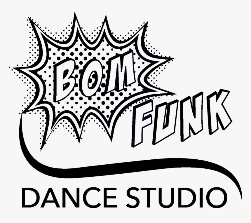 Bomfunkdancestudio Square Dropshadow Black - Bom, HD Png Download