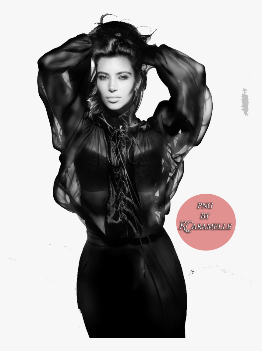 Kim Kardashian Png Image - Kim Kardashian V Magazine, Transparent Png
