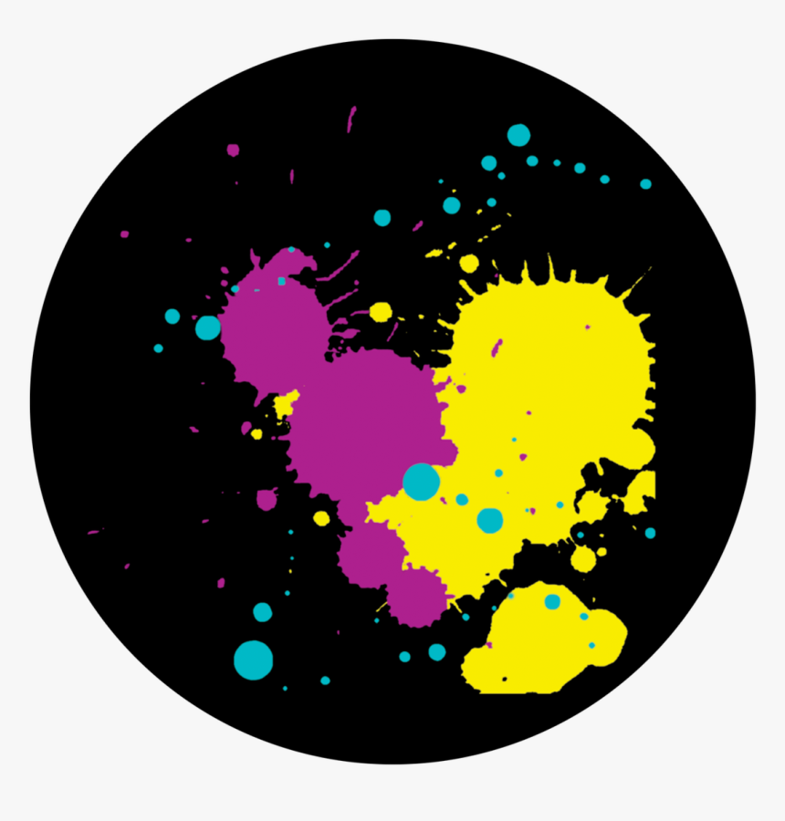 Paint Splatter - Circle, HD Png Download