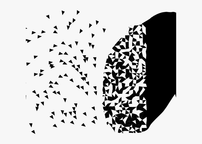 Shows A Silhouette Of A Person Sitting Hunched On The - Mental Health No Background, HD Png Download