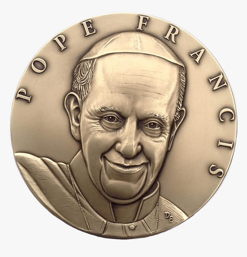 Transparent Pope Francis Png - Coin, Png Download
